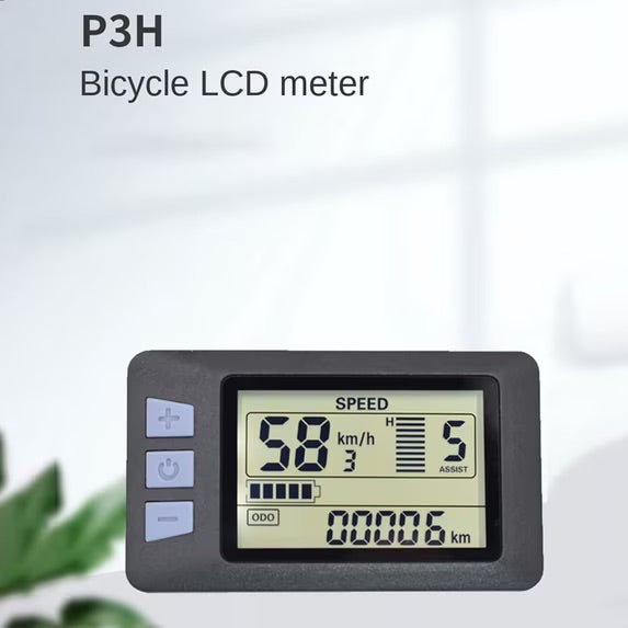 P3H LCD Display Meter Dashboard 24V
